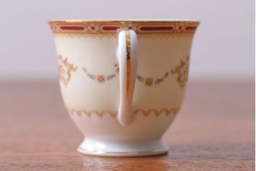 アンティーク雑貨　アンティーク　古いノリタケ　カップ&ソーサー6客セット