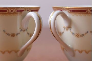 アンティーク雑貨　アンティーク　古いノリタケ　カップ&ソーサー6客セット