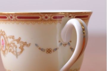 アンティーク雑貨　アンティーク　古いノリタケ　カップ&ソーサー6客セット