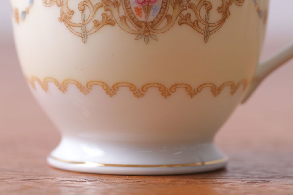 アンティーク雑貨　アンティーク　古いノリタケ　カップ&ソーサー6客セット