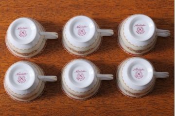 アンティーク雑貨　アンティーク　古いノリタケ　カップ&ソーサー6客セット