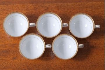 アンティーク雑貨　ノリタケ　リッチモンド(RICHMOND)シリーズ　カップ&ソーサー5客セット