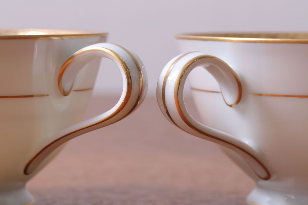 アンティーク雑貨　ノリタケ　リッチモンド(RICHMOND)シリーズ　カップ&ソーサー5客セット