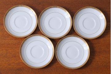 アンティーク雑貨　ノリタケ　リッチモンド(RICHMOND)シリーズ　カップ&ソーサー5客セット