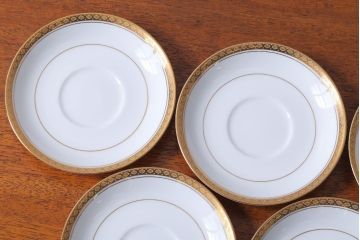 アンティーク雑貨　ノリタケ　リッチモンド(RICHMOND)シリーズ　カップ&ソーサー5客セット