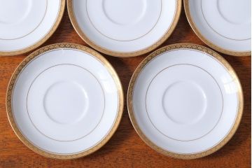 アンティーク雑貨　ノリタケ　リッチモンド(RICHMOND)シリーズ　カップ&ソーサー5客セット