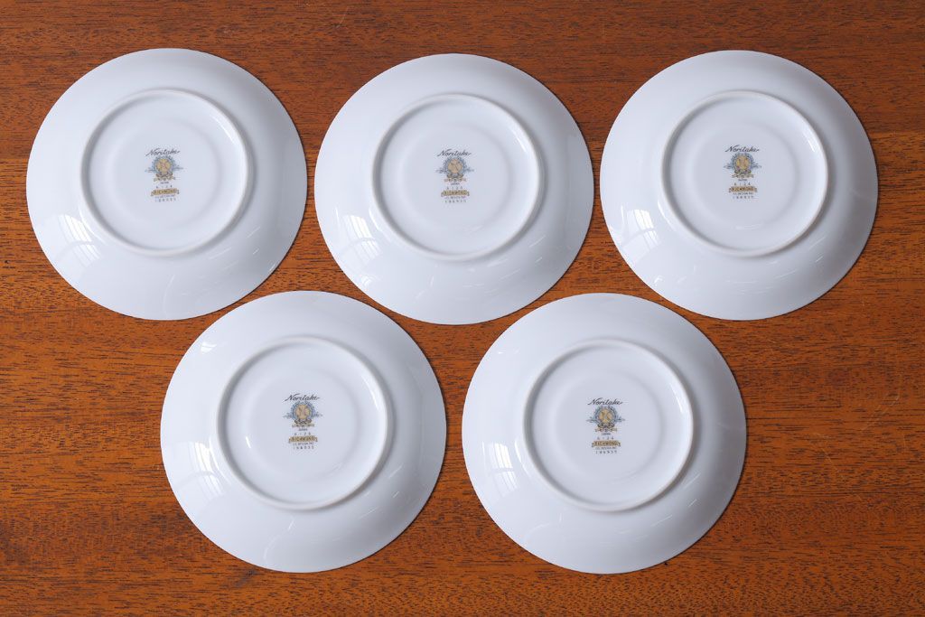 アンティーク雑貨　ノリタケ　リッチモンド(RICHMOND)シリーズ　カップ&ソーサー5客セット