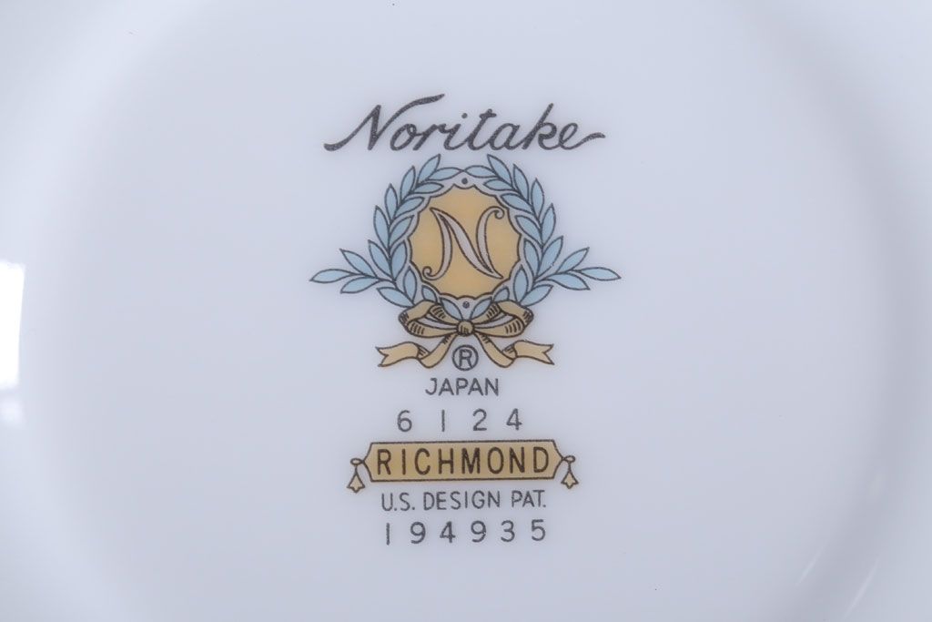 アンティーク雑貨　ノリタケ　リッチモンド(RICHMOND)シリーズ　カップ&ソーサー5客セット