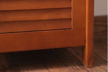 アンティーク雑貨　中古　カリモク家具　木製傘立て
