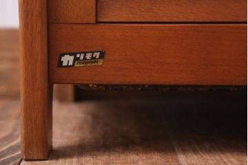 アンティーク雑貨　中古　カリモク家具　木製傘立て