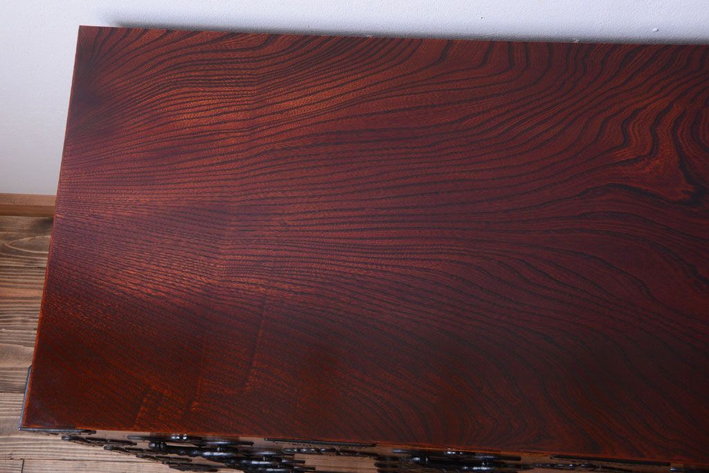 中古　伝統民芸家具　岩谷堂　衣装箪笥(2)