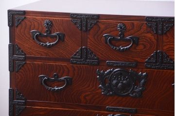 中古　伝統民芸家具　岩谷堂　衣装箪笥(2)