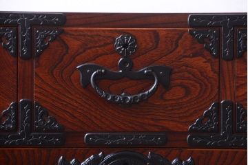 中古　伝統民芸家具　岩谷堂　衣装箪笥(2)