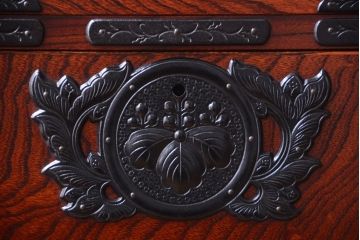 中古　伝統民芸家具　岩谷堂　衣装箪笥(2)