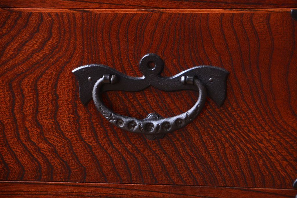 中古　伝統民芸家具　岩谷堂　衣装箪笥(2)