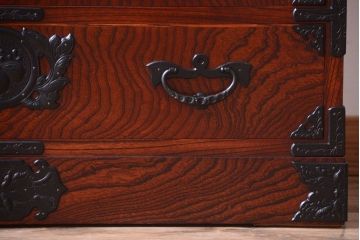 中古　伝統民芸家具　岩谷堂　衣装箪笥(2)