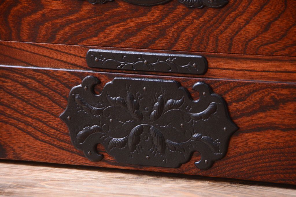 中古　伝統民芸家具　岩谷堂　衣装箪笥(2)