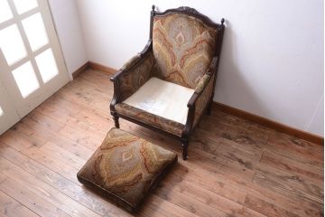 中古　DREXEL HERITAGE(ドレクセルヘリテイジ)USA　1人掛けソファ(チェア・椅子)(定価約70万円)