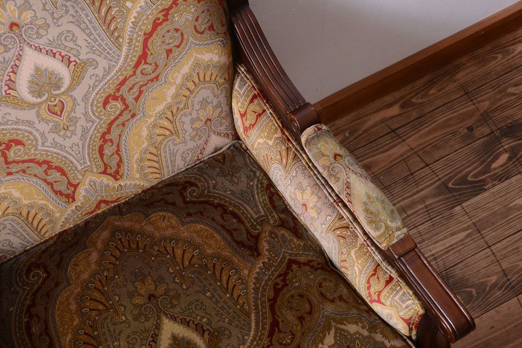 中古　DREXEL HERITAGE(ドレクセルヘリテイジ)USA　1人掛けソファ(チェア・椅子)(定価約70万円)