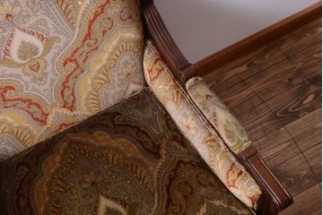 中古　DREXEL HERITAGE(ドレクセルヘリテイジ)USA　1人掛けソファ(チェア・椅子)(定価約70万円)