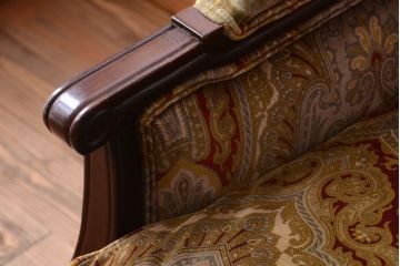 中古　DREXEL HERITAGE(ドレクセルヘリテイジ)USA　1人掛けソファ(チェア・椅子)(定価約70万円)