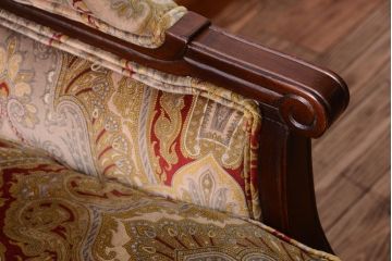 中古　DREXEL HERITAGE(ドレクセルヘリテイジ)USA　1人掛けソファ(チェア・椅子)(定価約70万円)