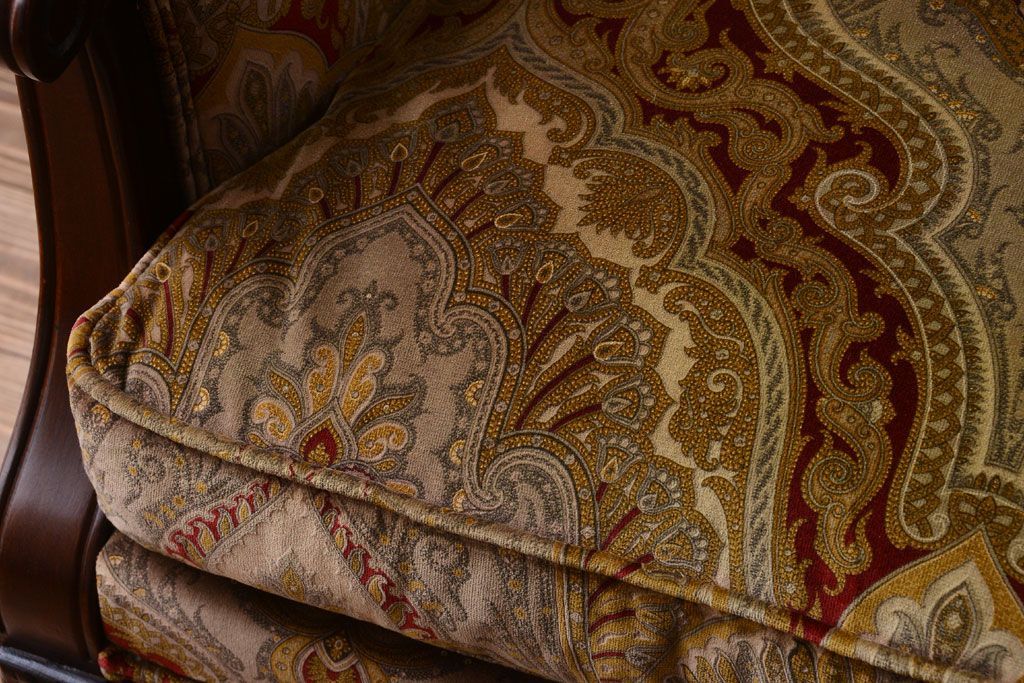 中古　DREXEL HERITAGE(ドレクセルヘリテイジ)USA　1人掛けソファ(チェア・椅子)(定価約70万円)