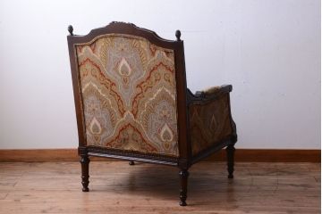 中古　DREXEL HERITAGE(ドレクセルヘリテイジ)USA　1人掛けソファ(チェア・椅子)(定価約70万円)