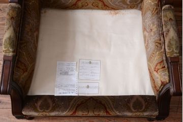 中古　DREXEL HERITAGE(ドレクセルヘリテイジ)USA　1人掛けソファ(チェア・椅子)(定価約70万円)