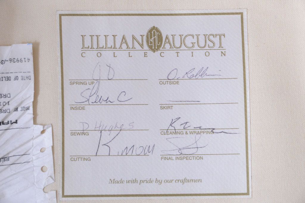 中古　DREXEL HERITAGE(ドレクセルヘリテイジ)USA　1人掛けソファ(チェア・椅子)(定価約70万円)