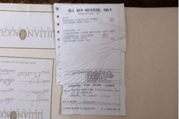 中古　DREXEL HERITAGE(ドレクセルヘリテイジ)USA　1人掛けソファ(チェア・椅子)(定価約70万円)