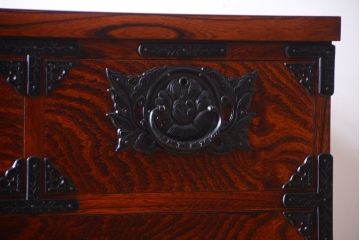 中古　伝統民芸家具　岩谷堂　衣装箪笥(3)