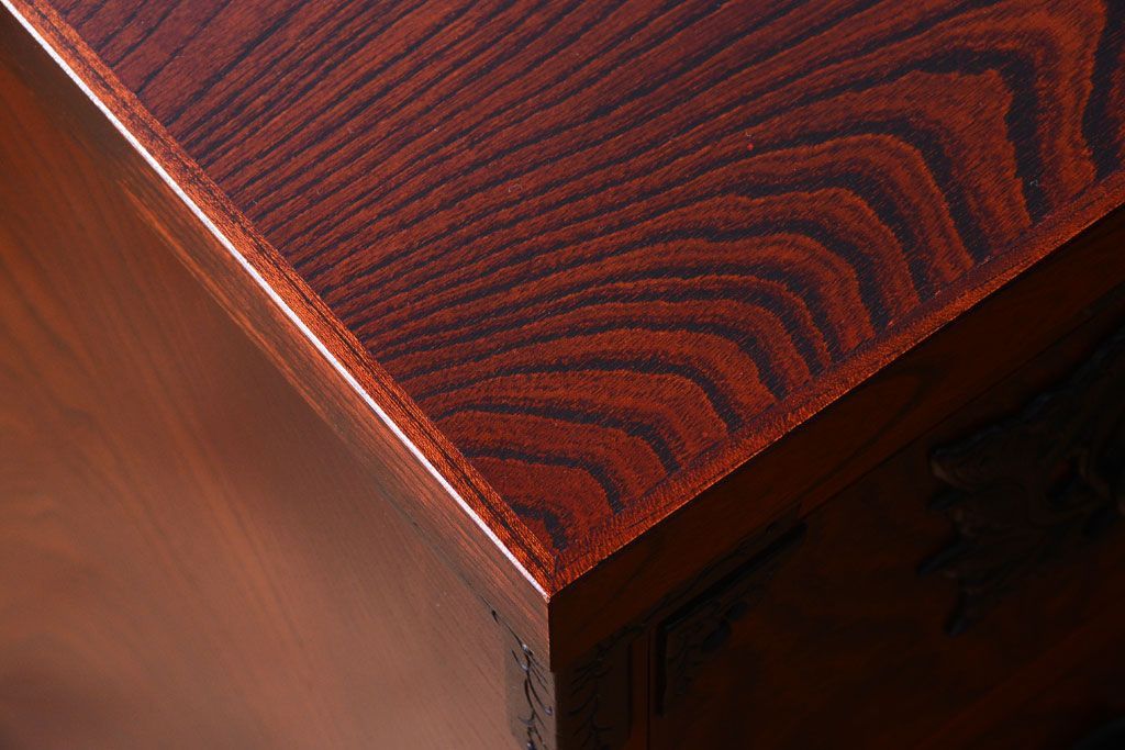 中古　伝統民芸家具　岩谷堂　衣装箪笥(3)