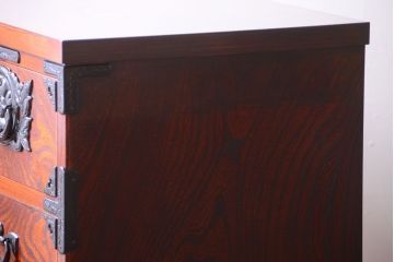 中古　伝統民芸家具　岩谷堂　衣装箪笥(3)