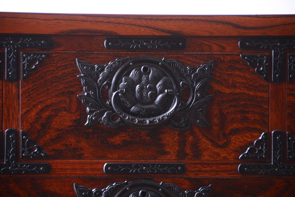 中古　伝統民芸家具　岩谷堂　衣装箪笥(3)