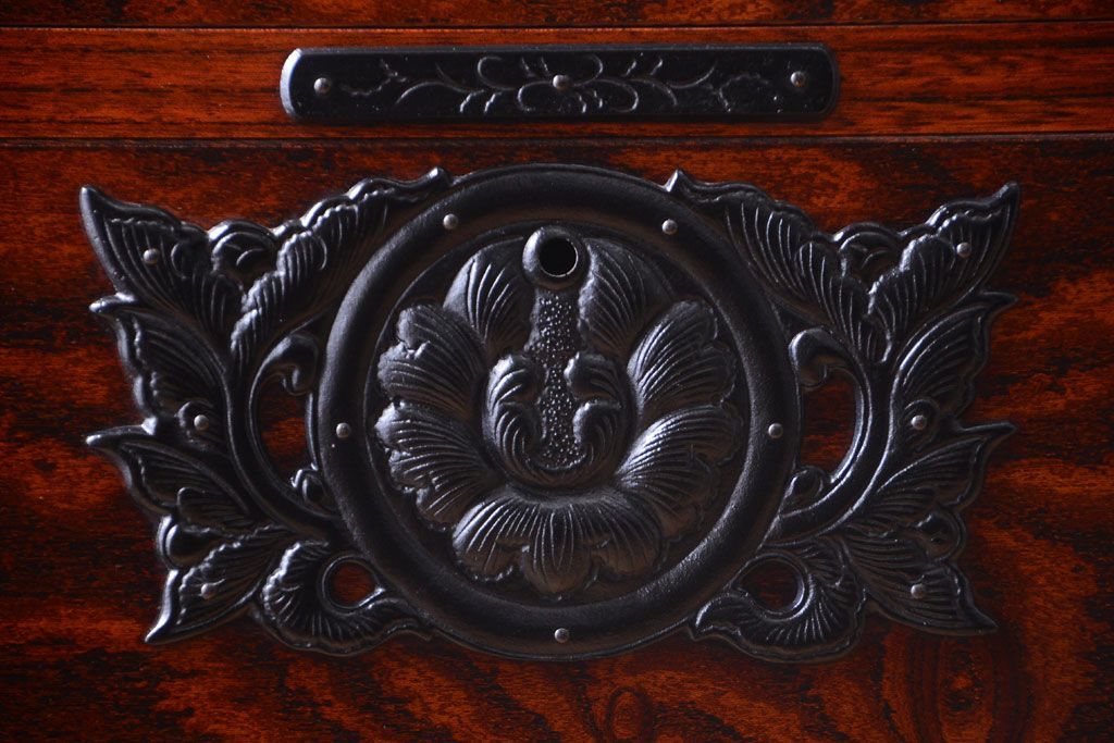 中古　伝統民芸家具　岩谷堂　衣装箪笥(3)