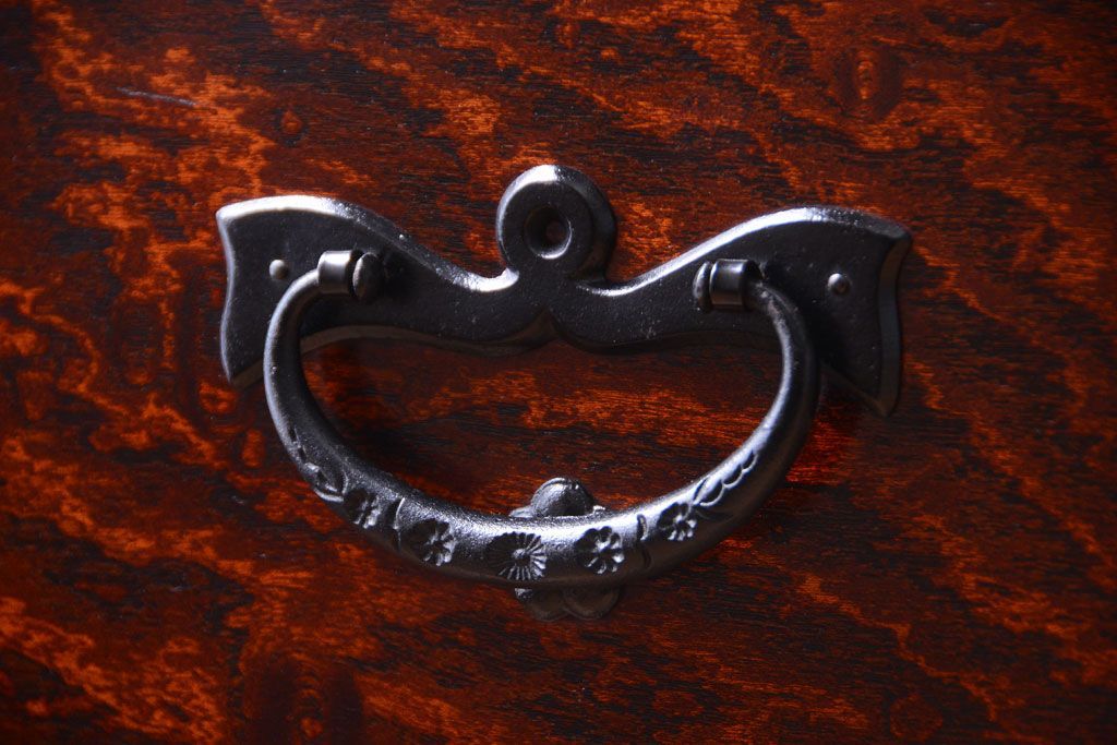 中古　伝統民芸家具　岩谷堂　衣装箪笥(3)