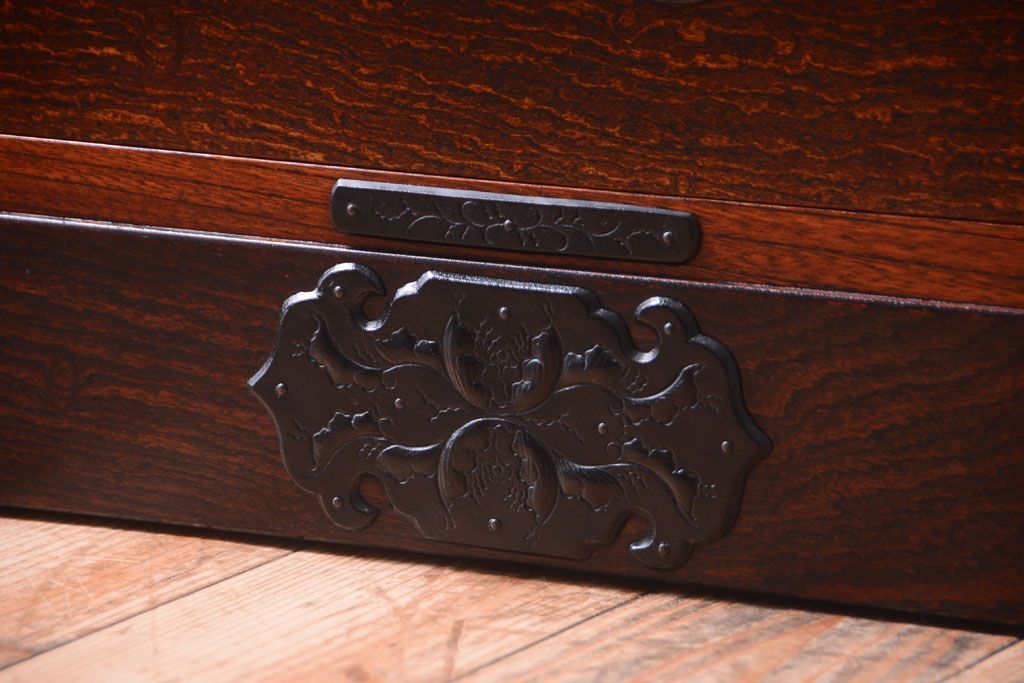 中古　伝統民芸家具　岩谷堂　衣装箪笥(3)