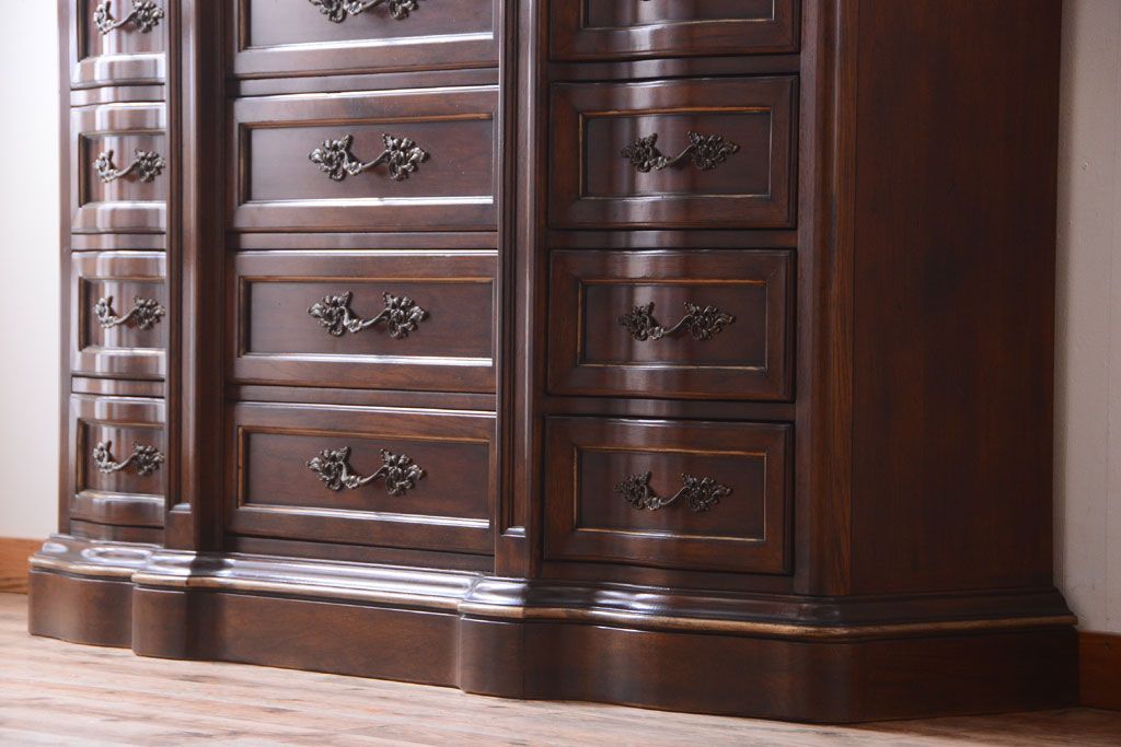 中古　DREXEL HERITAGE (ドレクセルヘリテイジ)USA　ドロワー(ドレッサー・チェスト・コンソール)(定価約100万円)