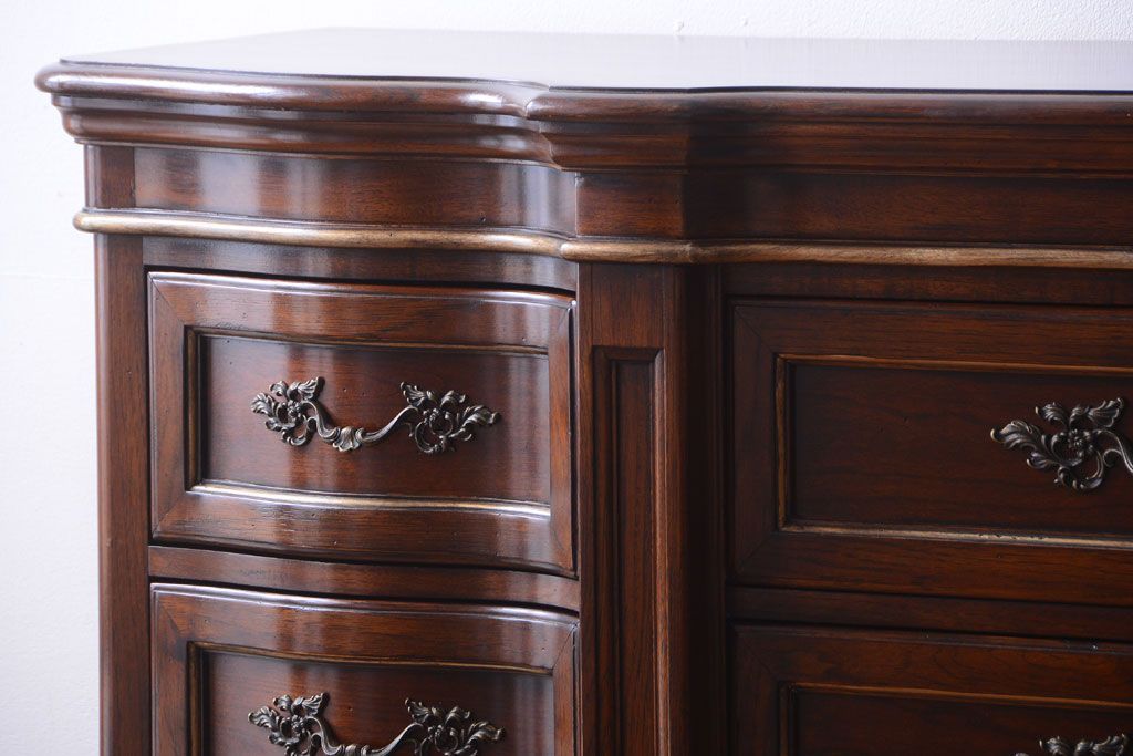 中古　DREXEL HERITAGE (ドレクセルヘリテイジ)USA　ドロワー(ドレッサー・チェスト・コンソール)(定価約100万円)