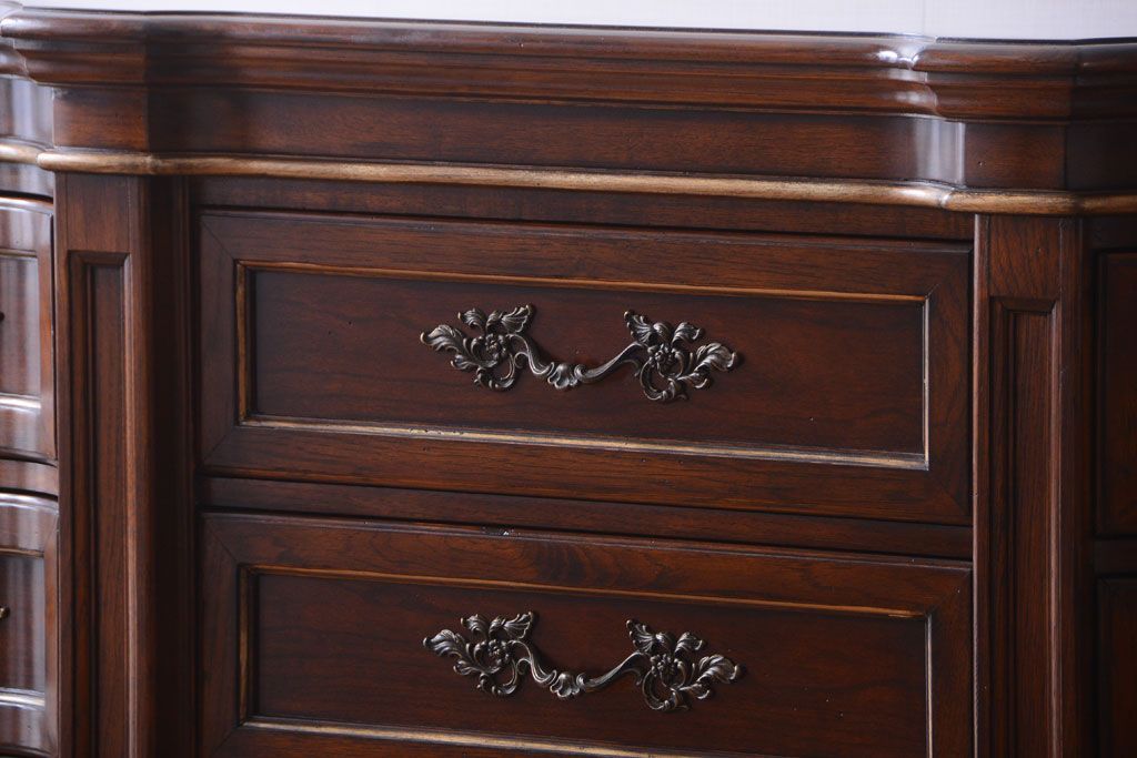 中古　DREXEL HERITAGE (ドレクセルヘリテイジ)USA　ドロワー(ドレッサー・チェスト・コンソール)(定価約100万円)