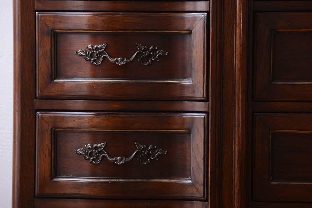 中古　DREXEL HERITAGE (ドレクセルヘリテイジ)USA　ドロワー(ドレッサー・チェスト・コンソール)(定価約100万円)