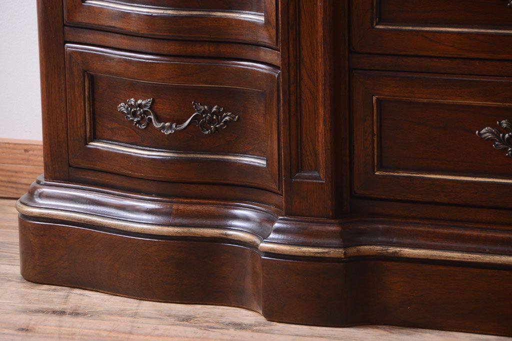 中古　DREXEL HERITAGE (ドレクセルヘリテイジ)USA　ドロワー(ドレッサー・チェスト・コンソール)(定価約100万円)