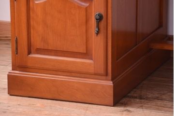 中古　横浜クラシック家具　ダニエル　高級品!片袖机(デスク)(1)(定価約55万円)