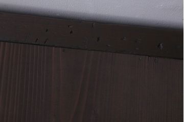 アンティーク家具　和製アンティーク　古い木製の3杯引き出しローボード