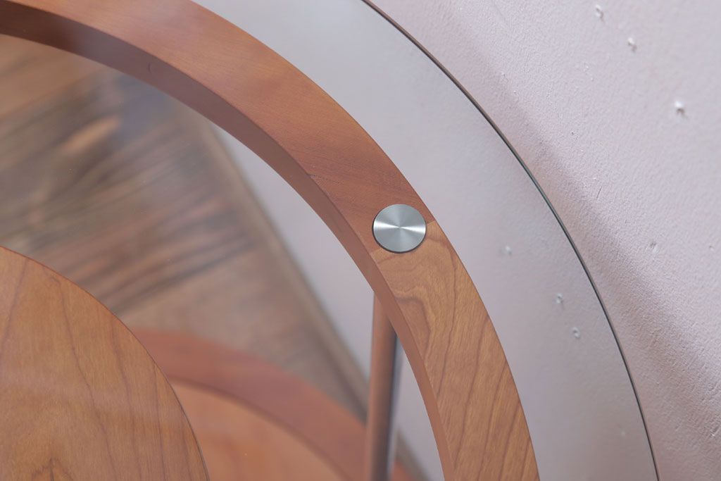 中古　PORADA　パソコンデスク(AWARD P.C DESK・LOOP DESK)(定価148000円)