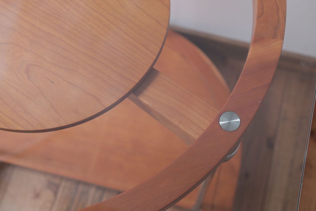 中古　PORADA　パソコンデスク(AWARD P.C DESK・LOOP DESK)(定価148000円)