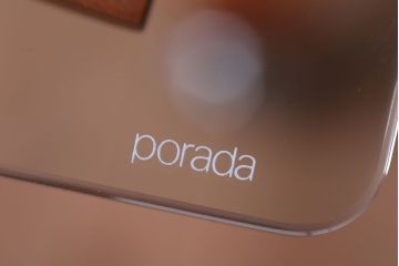 中古　PORADA　パソコンデスク(AWARD P.C DESK・LOOP DESK)(定価148000円)
