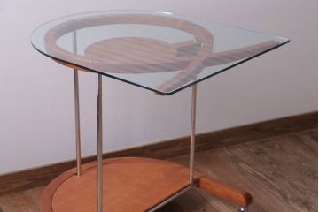 中古　PORADA　パソコンデスク(AWARD P.C DESK・LOOP DESK)(定価148000円)