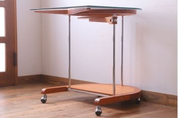 中古　PORADA　パソコンデスク(AWARD P.C DESK・LOOP DESK)(定価148000円)